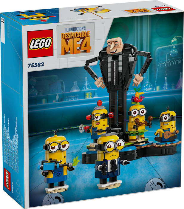 لگو Despicable Me Build-Your-Own Gru and Minions کد 75582