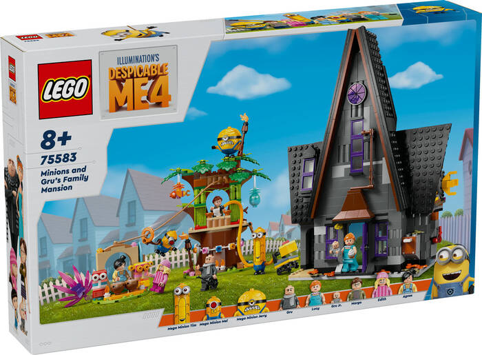 لگو Despicable Me Minions and Gru’s Family Mansion کد 75583