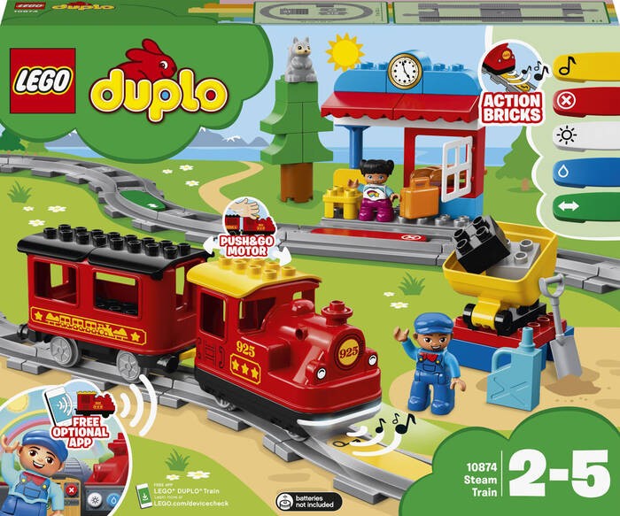 لگو DUPLO Town Steam Train کد 10874