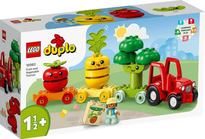 لگو DUPLO My First Fruit & Vegetable Tractor کد 10982