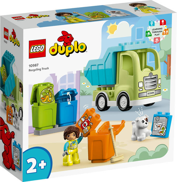 لگو DUPLO Recycling Truck کد 10987