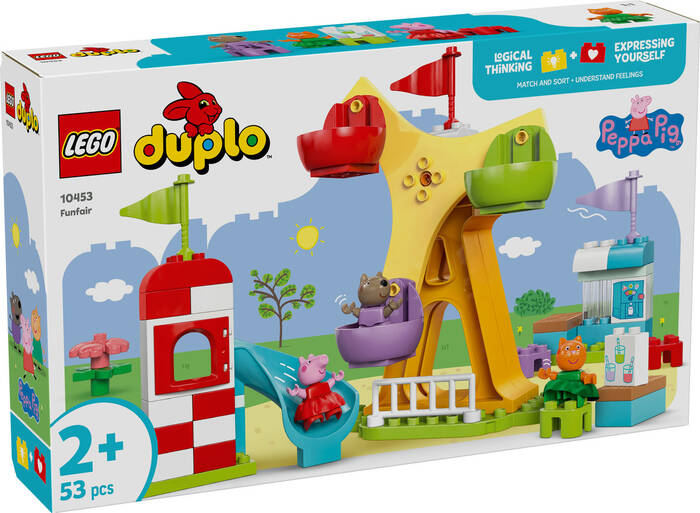 لگو DUPLO Peppa Pig Funfair کد 10453