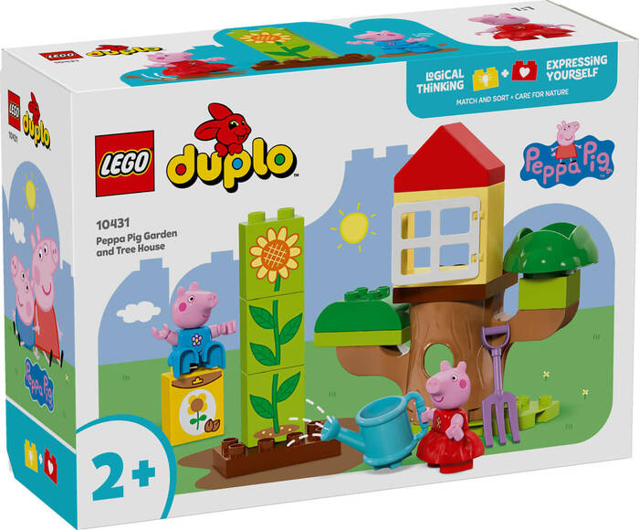 لگو DUPLO Peppa Pig Garden and Tree House کد 10431