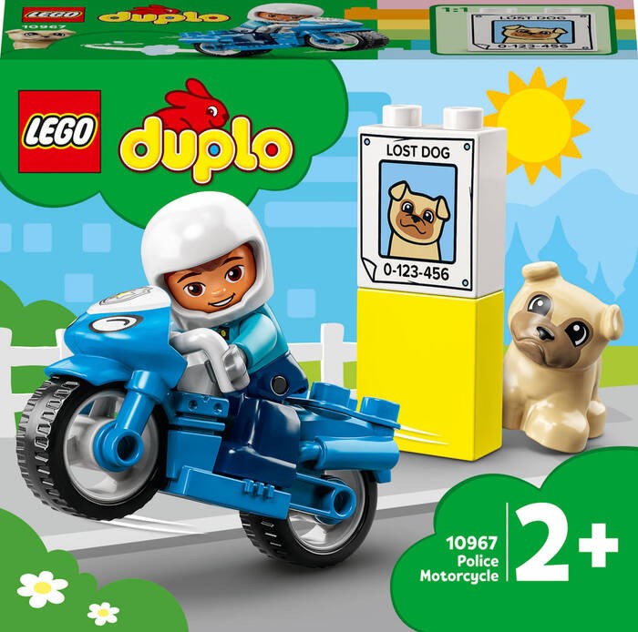 لگو DUPLO Police Motorcycle کد 10967