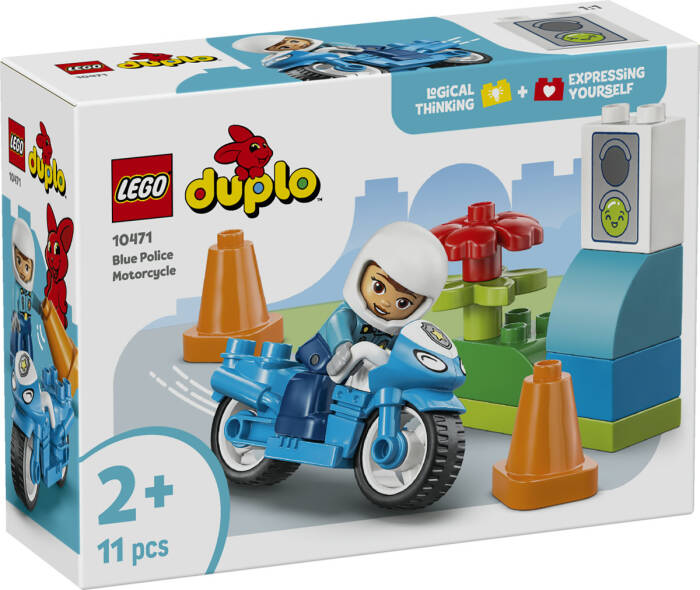 لگو DUPLO Blue Police Motorcycle کد 10471
