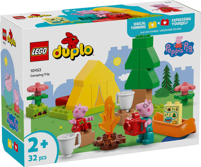 لگو DUPLO Peppa Pig Camping Trip کد 10452