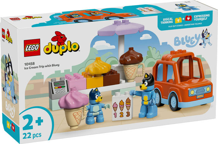 لگو DUPLO Bluey’s Ice Cream Trip کد 10458