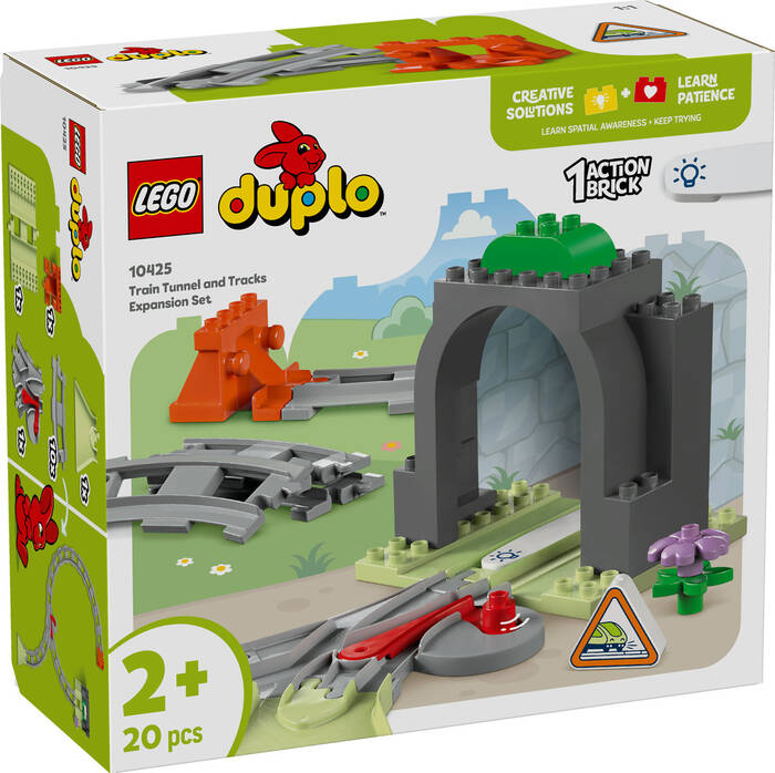 لگو DUPLO Train Tunnel and Tracks Additional Adventure Set کد 10425