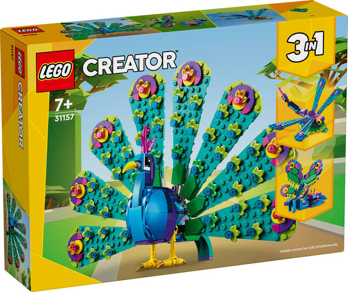 لگو Creator Exotic Peacock کد 31157