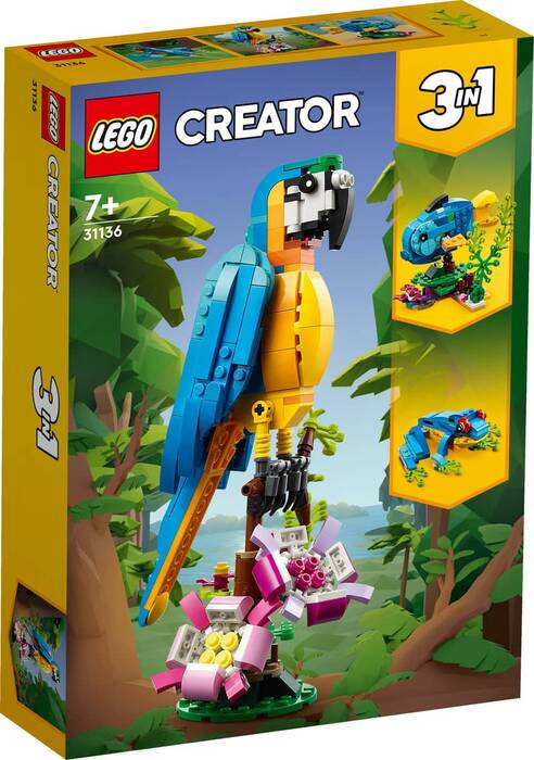 لگو Creator Exotic Parrot کد 31136