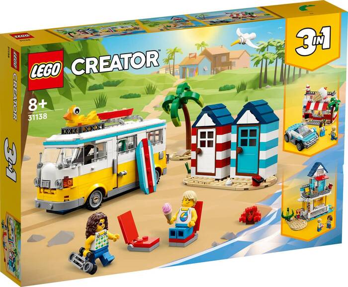 لگو Creator Beach Caravan کد 31138