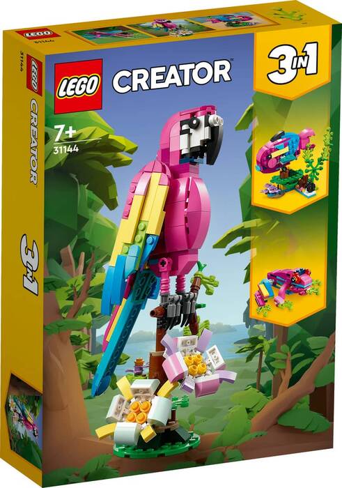 لگو Creator Exotic Pink Parrot کد 31144