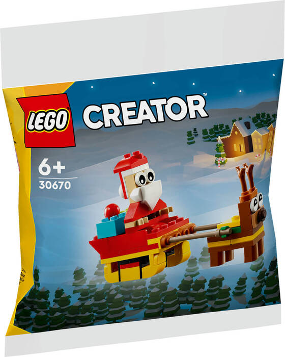 لگو Creator Santa’s Sleigh کد 30670