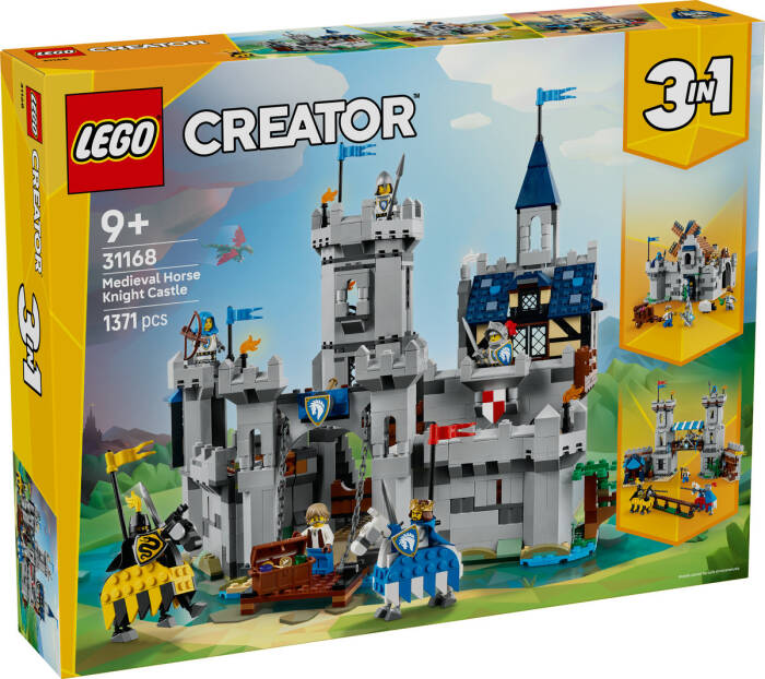 لگو Creator Medieval Knight’s Castle کد 31168