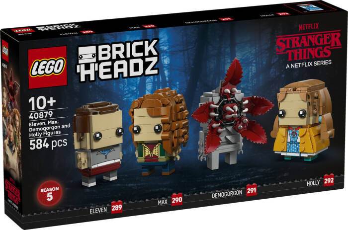 لگو BrickHeadz Stranger Things Eleven, Max, Demogorgon and Holly Figures کد 40879