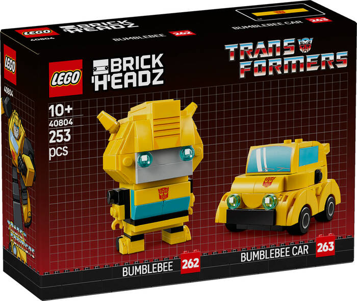 لگو BrickHeadz Bumblebee Robot and Vehicle کد 40804