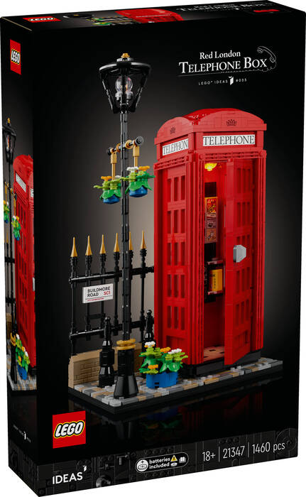 لگو Ideas Red London Telephone Booth کد 21347