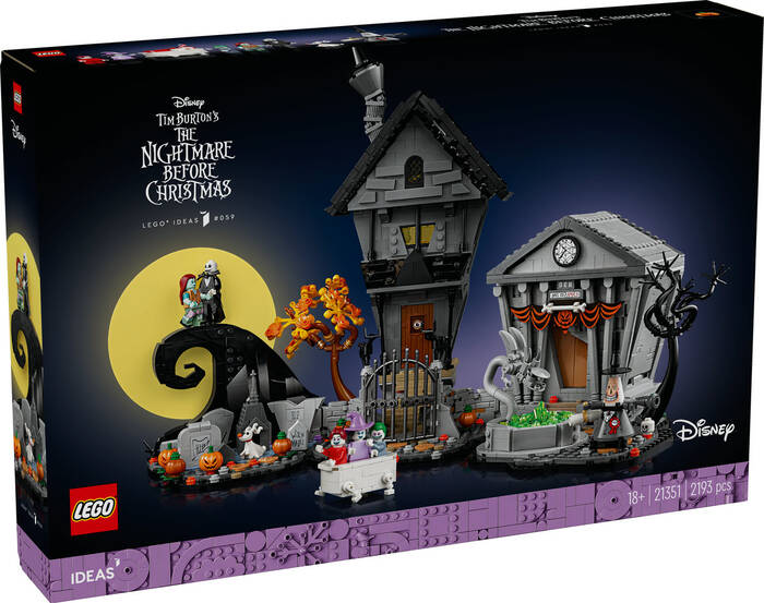 لگو Ideas Disney Tim Burton’s The Nightmare Before Christmas کد 21351