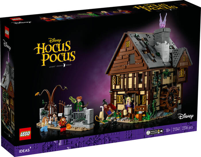 لگو Ideas Disney Hocus Pocus: The Sanderson Sisters’ House کد 21341