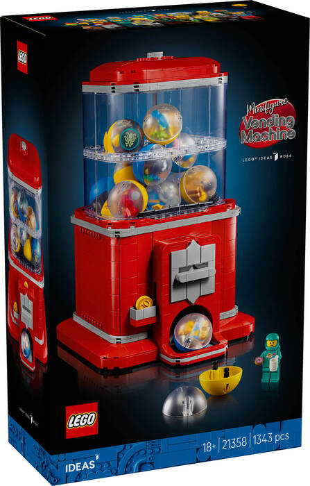 لگو Ideas Minifigure Vending Machine کد 21358