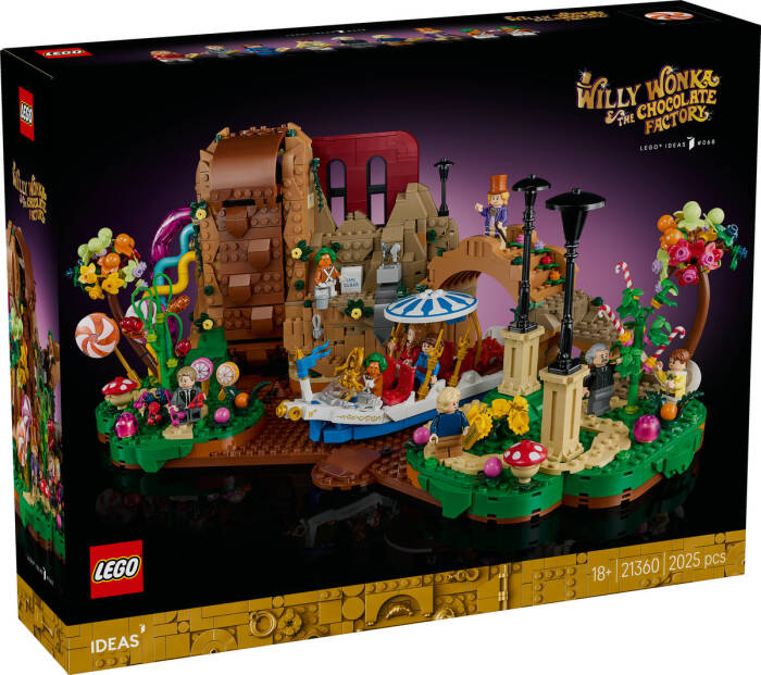 لگو Ideas Willy Wonka and the Chocolate Factory کد 21360