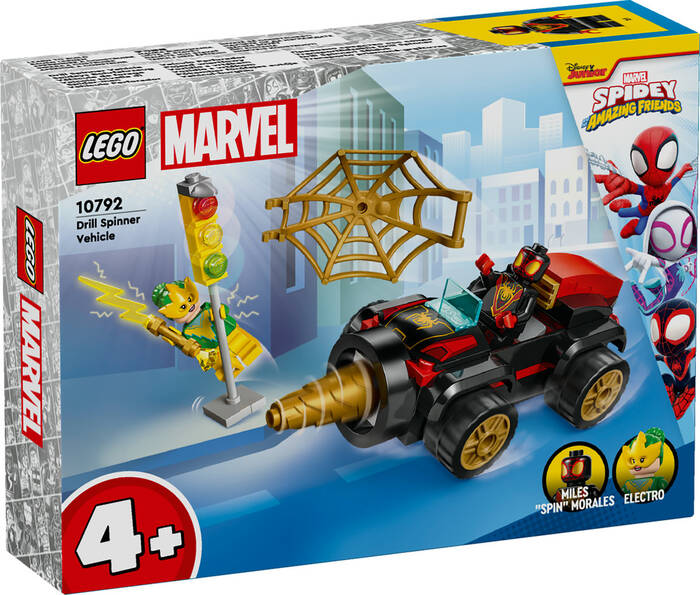 لگو Marvel Spidey and His Amazing Friends Spinning Twister Vehicle کد 10792