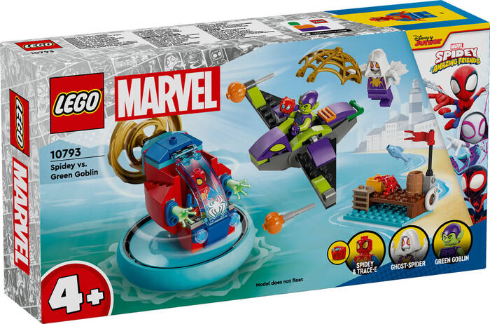لگو Marvel Spidey and His Amazing Friends Spidey vs. Green Goblin کد 10793