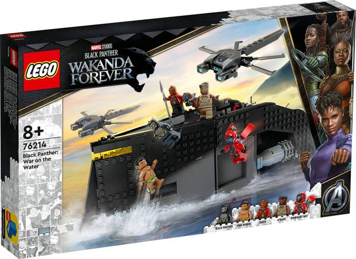 لگو Marvel Black Panther: Water Battle کد 76214