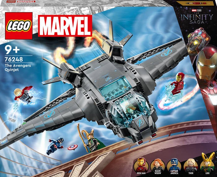 لگو Marvel Avengers Quinjet کد 76248