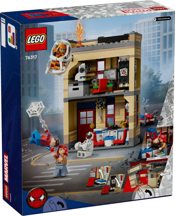 لگو Marvel Peter Parker’s Apartment Set کد 76317