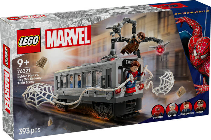 لگو Marvel Spider-Man and Doctor Octopus Subway Scene کد 76321