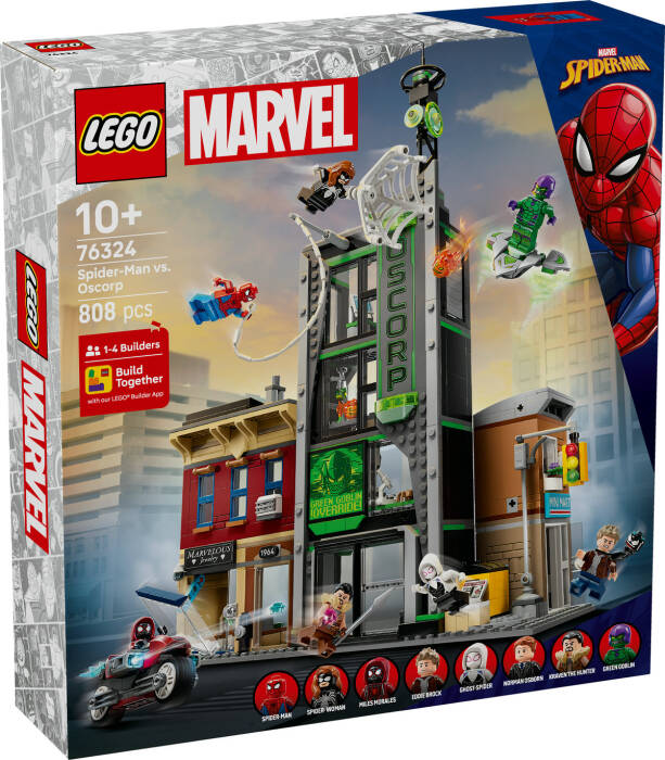 لگو Marvel Spider-Man vs. Oscorp کد 76324