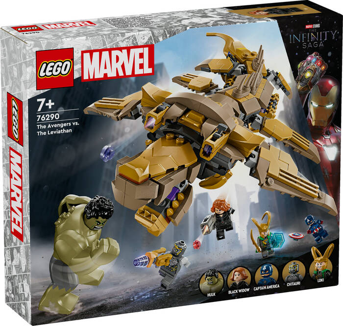 لگو Marvel Avengers vs. Leviathan کد 76290