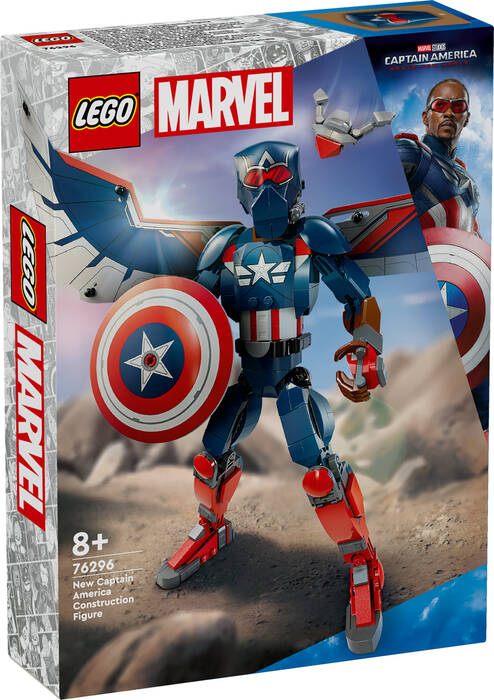 لگو Marvel New Captain America Build Figure کد 76296