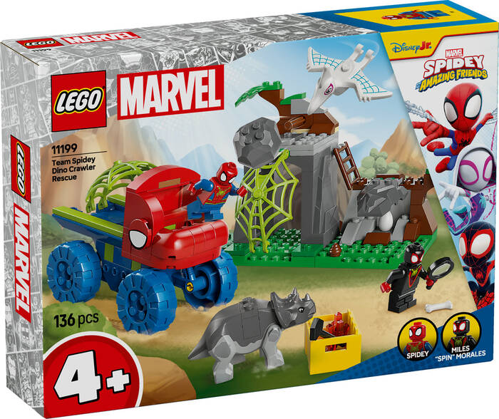 لگو Marvel Spidey Spidey Team Dino Rescue Truck کد 11199