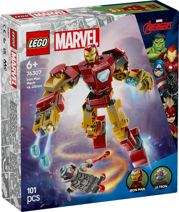 لگو Marvel Iron Man Mech vs. Ultron کد 76307