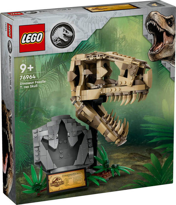لگو Jurassic World Dinosaur Fossils: T. rex Skull کد 76964