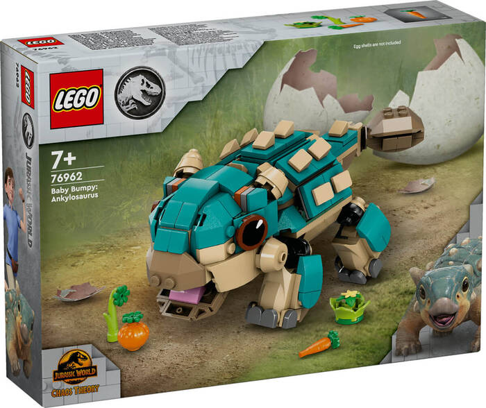 لگو Jurassic World Baby Bumpy: Ankylosaurus کد 76962