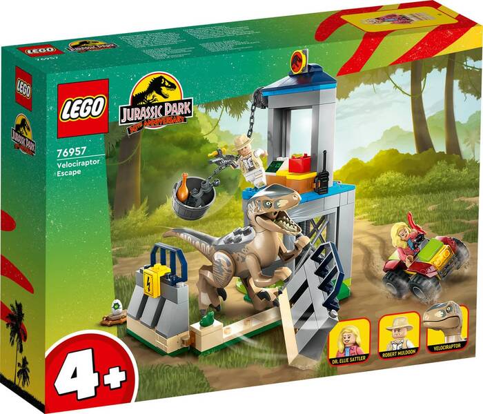لگو Jurassic World Velociraptor Escape کد 76957