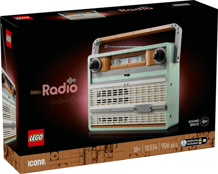 لگو Icons Retro Radio Set کد 10334