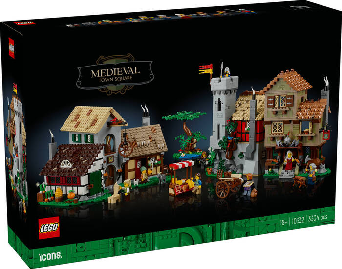 لگو Icons Medieval Town Square Set کد 10332