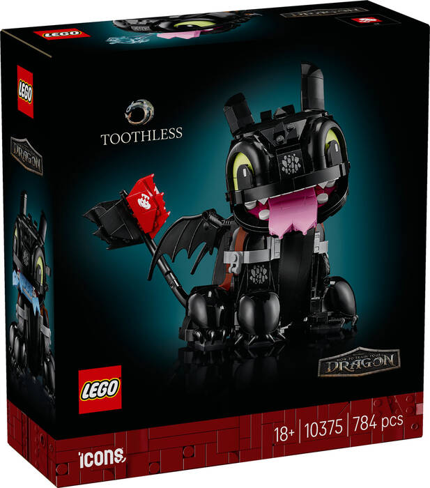 لگو Icons How to Train Your Dragon: Toothless Set کد 10375