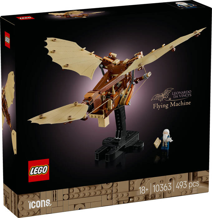 لگو Icons Leonardo da Vinci’s Flying Machine Set کد 10363