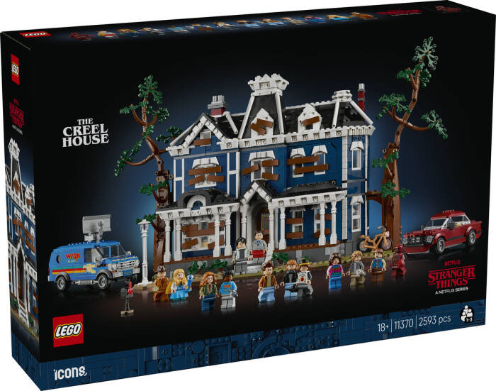 لگو Icons Stranger Things: Creel Family House کد 11370