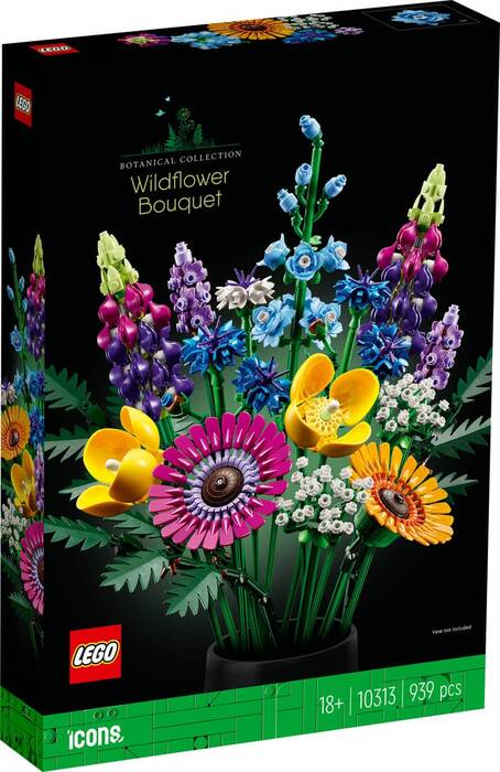 لگو Botanicals Wildflower Bouquet کد 10313