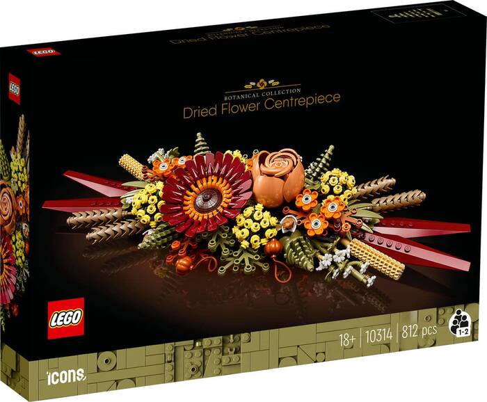 لگو Botanicals Dried Flower Arrangement کد 10314