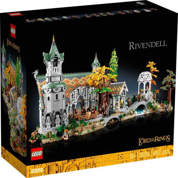 لگو Icons The Lord of the Rings: Rivendell کد 10316