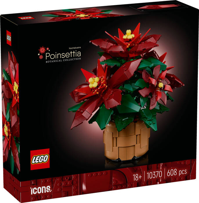 لگو Botanicals Poinsettia کد 10370