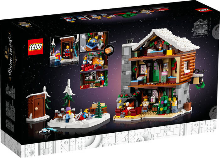 لگو Icons Alpine Cabin کد 10325