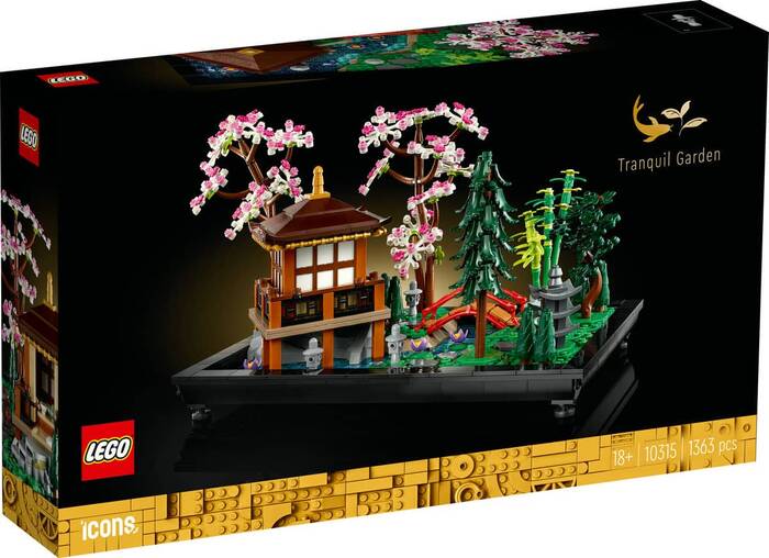 لگو Icons Tranquil Garden کد 10315